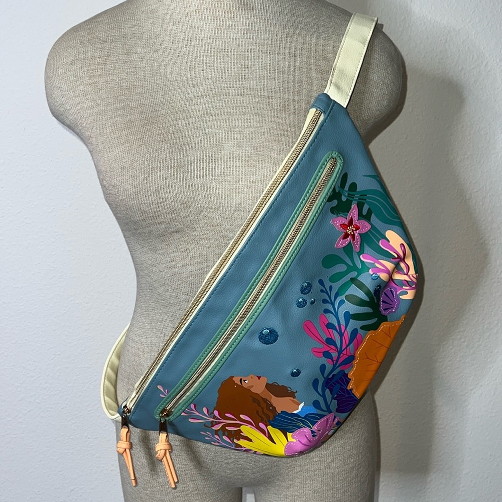 Disney Parks The Little Mermaid Fanny Pack Belt Bag